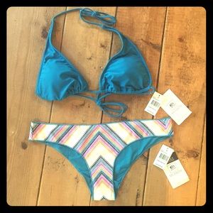 Rip Curl Swim: Cheeky Hipster Bottoms  *FREE TOP*